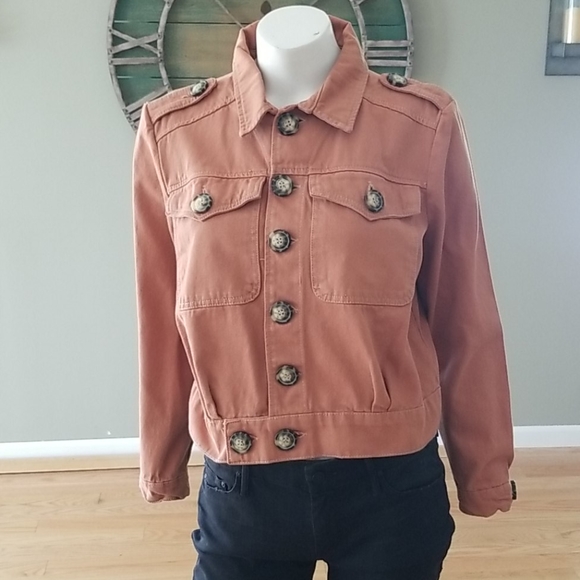 Free People Eisenhower denim jacket - Picture 2 of 16